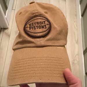 '47 Brand Tan Detroit Pistons Cap
